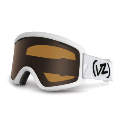 Men's Von Zipper Goggles - Von Zipper Beefy Goggles. White Gloss - Persimmon